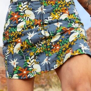 NWT- Toad & Co Samba swing skort Floral Print Women's M